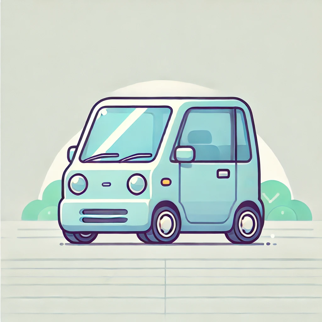 軽自動車のイラスト